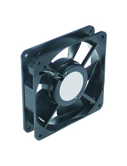 Axial fan 230VAC 19/18W L 119mm W 119mm H 25mm bearing ball bearing connection male faston 2.8mm