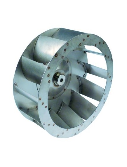 Fan wheel D1 ? 350mm H1 125mm blades 12 D2 ? 13mm Rational 2012.0500P