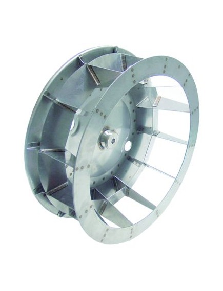 Fan wheel D1 ? 450mm H1 155mm blades 12 Rational 2012.0508