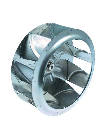 Fan wheel D1 ? 340mm H1 135mm blades 9 D2 ? 13mm Rational 22.00.192S