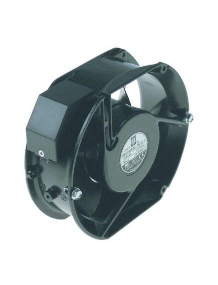 Axial fan 230VAC 50 W L 172 mm W 150 mm H 55 mm bearing ball bearing connection male faston 2.8mm
