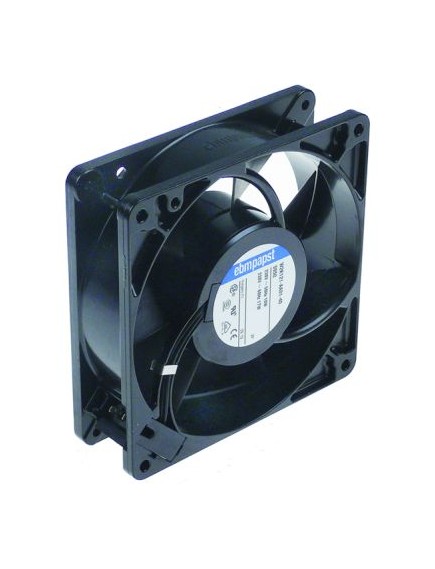 axial fan L 127mm W 127mm H 38mm 230VAC 50/60Hz 18W bearing slide bearing manuf. no. 5950W metal