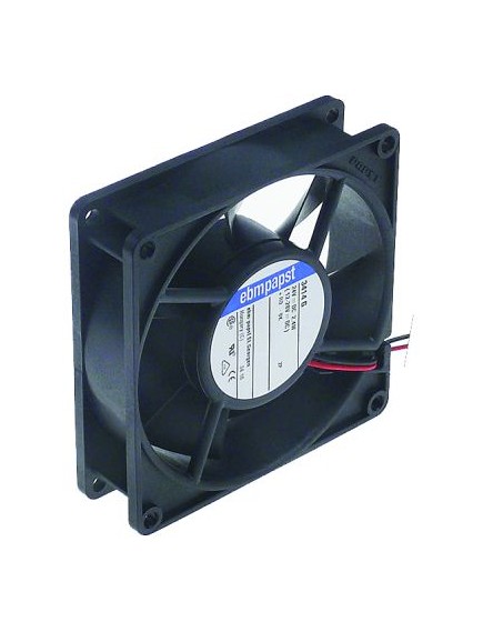 axial fan L 92mm W 92mm H 25mm 24VDC 2,3W bearing slide bearing manuf. no. 3414NG