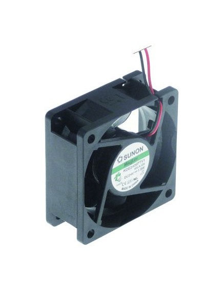 Axial fan 24VDC 1,25W L 60mm W 60mm H 25mm bearing magnetic bearing connection cable