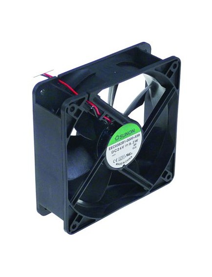Axial fan 24VDC 9,2W L 120mm W 120mm H 38mm bearing ball bearing connection cable 300mm ADDA