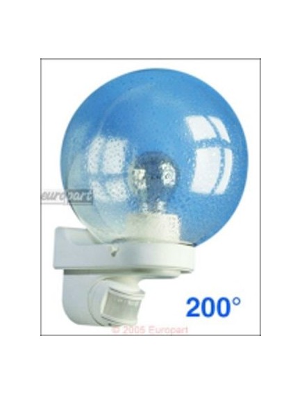 Bewegungsmelder/Kugellampe Erfassungsbereich: 140° / 200°, 12 Meter, wei? - S
