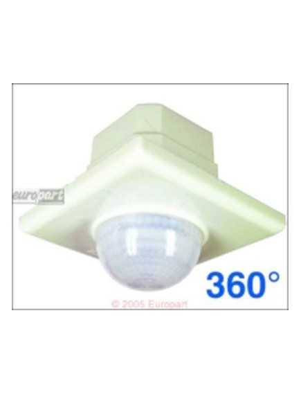 Bewegungsmelder 360° wei? Erfassungsbereich: 360°  / 4 - 8 Meter ?  -  f?r