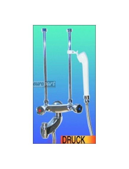 Badarmatur(HD) f?r Dusche/Wanne Zweigriffarmatur in chrom - f?r die Dusche/Badewan
