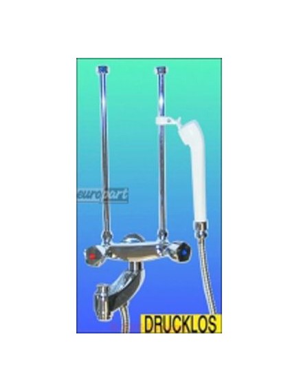 Badarmatur(ND) f?r Dusche/Wanne Zweigriffarmatur in chrom - f?r die Dusche/Badewan