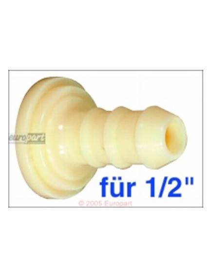 Anschlussst?ck Zulaufschl. 1/2  gerade, 13 mm f?r 1/2  Zulaufschlauch