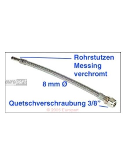 Anschlussschlauch Sanit?r 8mm 3/8  flexibel(NML) --- ACHTUNG: Artikel ist (in K?rze) nicht mehr lie