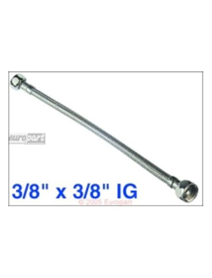 Anschlussschlauch Sanit?r 8mm 3/8  flexibel 300 mm lang, 3/8  IG x 3/8  IG