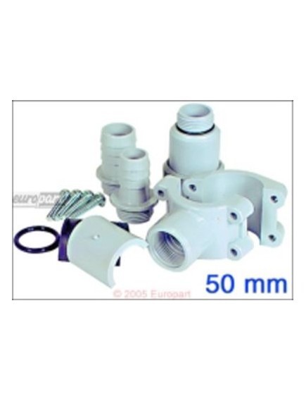 Anbohrschelle f Siphon 50mm? kpl. f?r Ablaufschlauch 19 mm - 22 mm ?