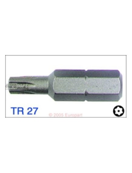 Bit Torx TR27 25mm mit Bohrung, L?nge: 25 mm Bit Torx TR27 25mm mit Bohrung, L?nge: 25 mm