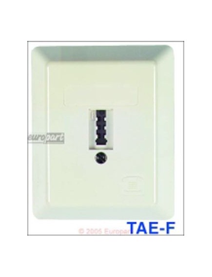 Anschlussdose(Tel)TAE-F 1fach AP Aufputz, f?r 1 Amtsleitung - Telefon-Anschlussdose