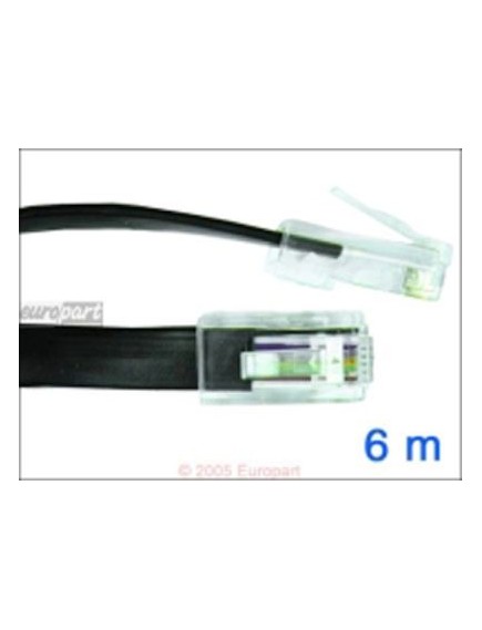 Anschlusskabel Modul. 8P8C  6m Modularkabel, 8P8C-Modularstecker/8P8C-Modularstec