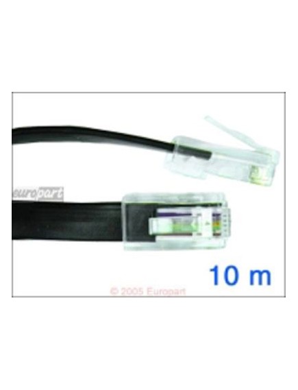 Anschlusskabel Modul. 8P8C 10m Modularkabel, 8P8C-Modularstecker/8P8C-Modularstec