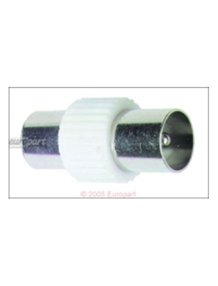 Adapter(UE)Koaxverbinder Stecker Koaxstecker auf Koaxstecker, 75 Ohm