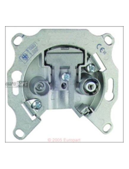 Anschlussdose(Antenne)10-12dB mit Richtkoppler, f?r SAT- und BK-Anlagen DIN 4533
