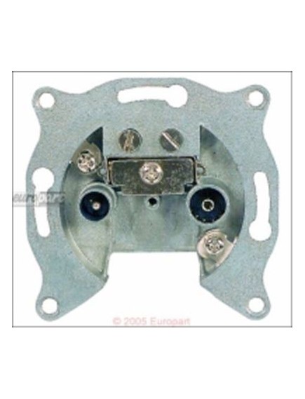 Anschlussdose(Antenne)14dB mit Richtkoppler, f?r BK-Anlagen DIN 45330, mit 2