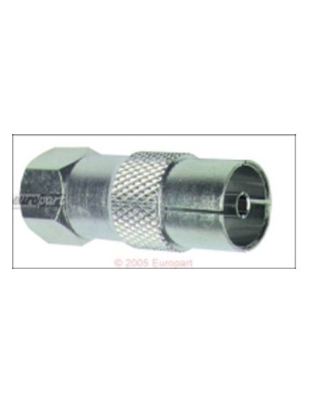 Adapter(UE)F-Stecker/Koax-Buchse F-Stecker auf Koax-Buchse