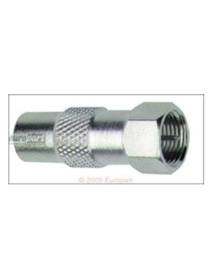 Adapter(UE)F-Stecker/Koax-Stecker F-Stecker auf Koax-Stecker