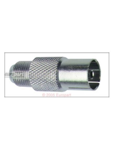 Adapter(UE)F-Buchse/Koax-Buchse F-Buchse auf Koax-Buchse