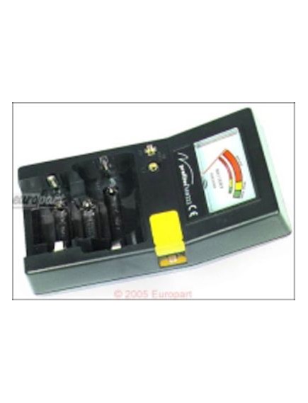 Batterietester f?r Micro AAA / Mignon AA / Baby C / Mono D / 9-V-