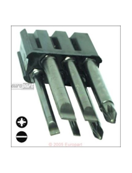 Bithalter m 6 Bits, Minifix210 zu Minifix 210 - L?ngsschlitz und Kreuzschlitz Poz Bithalter m 6 Bits, Minifix210 zu Minifix 210 - L?ngsschlitz und Kreuzschlitz Poz