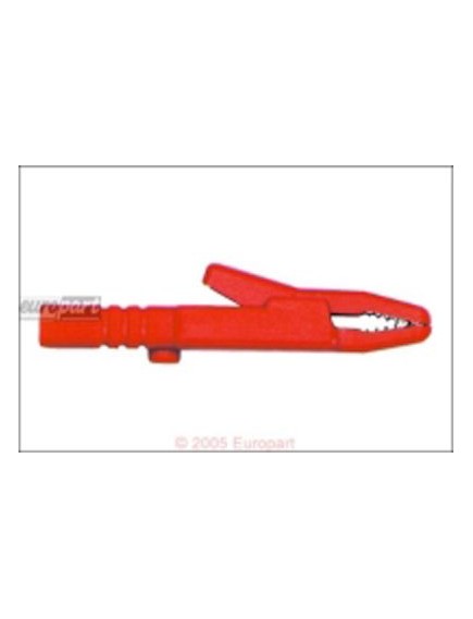 Abgreifklemme AK2S rot f?r 4 mm Laborprogramm