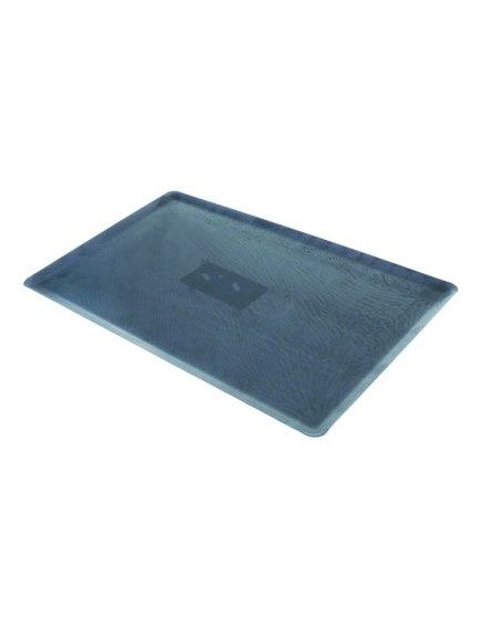 baking sheet W 325mm L 530mm H 11mm blued steel size GN 1/1 thickness 1mm
