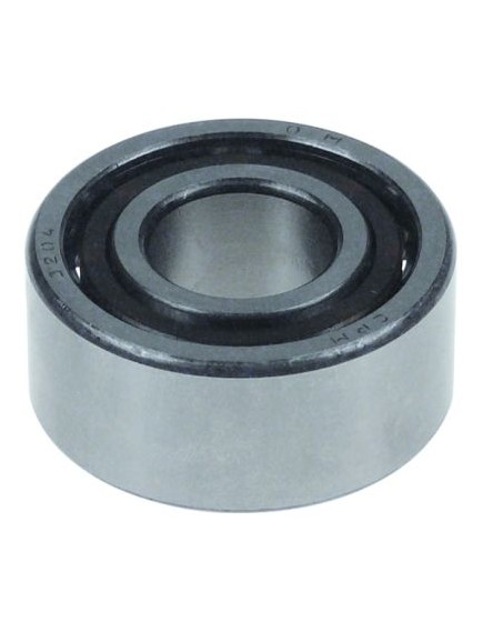 angular contact ball bearing shaft ? 20mm ED ? 47mm W 20,6mm type 3204-2RS DIN 628