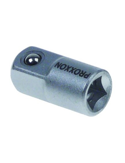 Adapter L 25mm size 1/4  to 3/8