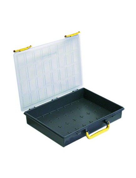 Assortment case polypropylene load capacity 5kg G3-0B A/B no inserts external size 338x261x57mm