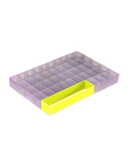 Assortment case insert H 47mm W 234mm B6/1 suitable for G3/G4 D 54mm