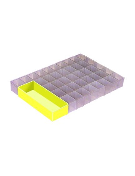 Assortment case insert H 47mm W 79mm B8/2 suitable for G3/G4 D 216mm