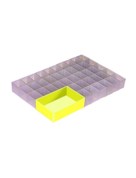 Assortment case insert H 47mm W 157mm B8/3 suitable for G3/G4 D 108mm