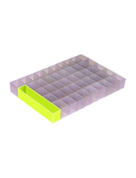 Assortment case insert H 47mm W 39mm B4/0 suitable for G3/G4 D 216mm