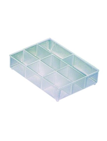 Assortment case insert A78 W 79mm D 109mm H 24mm compartments 8 suitable for G1-G4