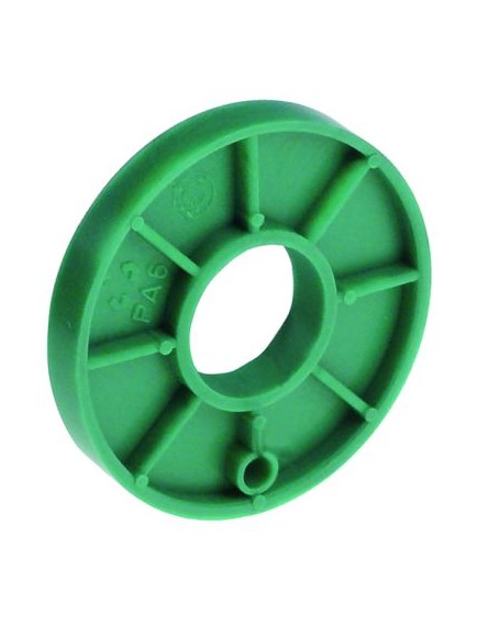 base plate refrigeration W ? 59mm H 5mm ED ? 59mm thickness 5mm type 6000/6004 green no. 6000-020615