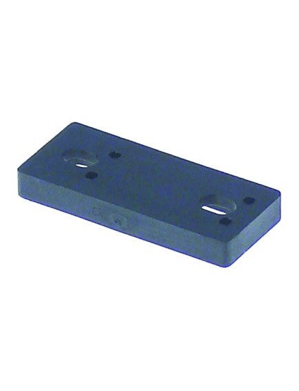 base plate H 5mm L 40mm W 17mm mounting distance 26mm plastic