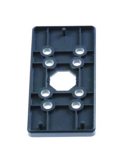 base plate thickness 5mm plastic L 98mm W 49mm
