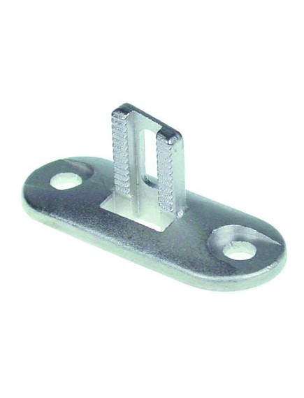 Bracket for door catch L 64mm W 25mm H 28mm Rational 2940.1313