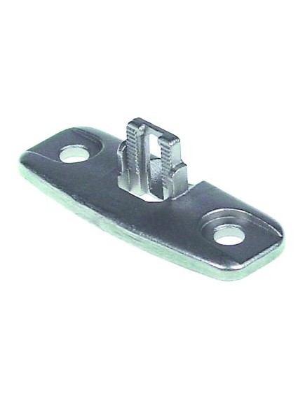 Bracket for door catch L 66mm W 23,5mm H 19mm Rational 24.00.141P