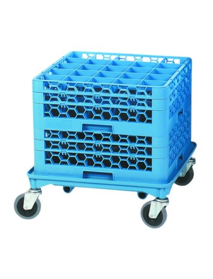 basket transport trolley without handle, without basket plastic