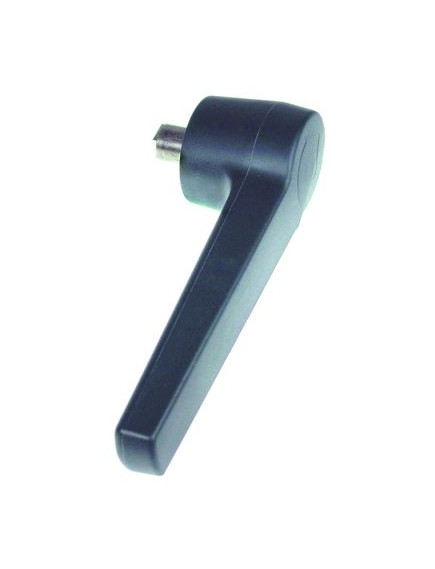 Door handle L 205mm W 58mm H 55mm black plastic Rational 2016.1507S