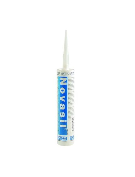 High temperature silicone anthracite acetoxy-curing -40 up to +265°C NOVASIL S76 310ml
