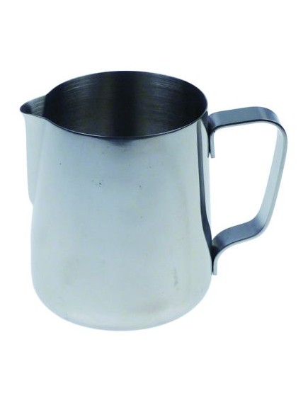 milk jug stainless steel capacity 0,6l ? 90mm H 108mm capacity 20oz